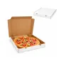 Karton na pizzę 320x320x40 biały fasonowy 3-warstwowy fala E 378g