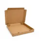 Karton na pizzę 320x320x40 szary fasonowy 3-warstwowy fala E 378g